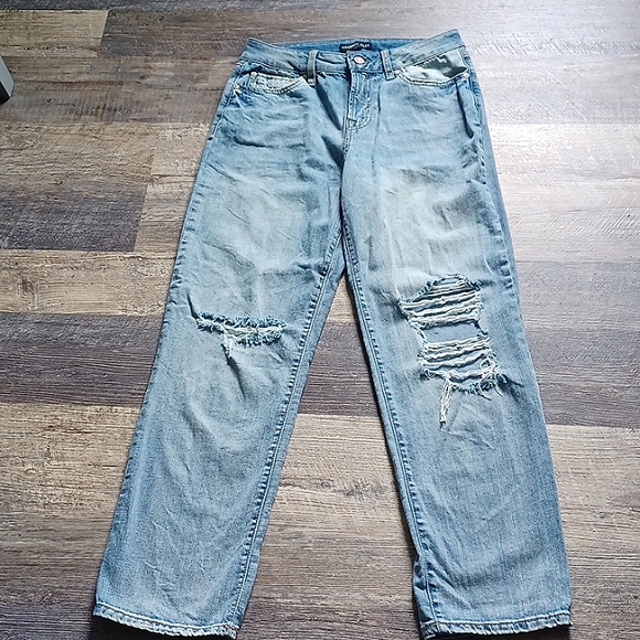 Sincerly Jules Denim - Sincerely Jules distressed high-rise jeans